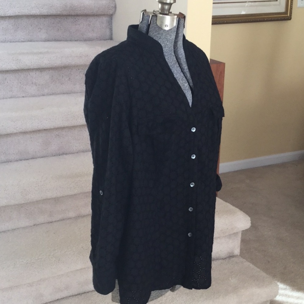 Eyelet Cotten shirt